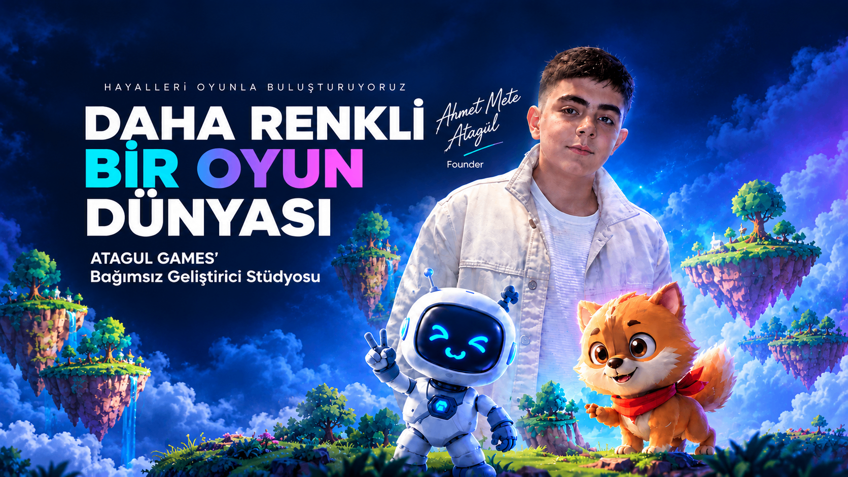 ATAGUL GAMES kurucusu Ahmet Mete Atagül